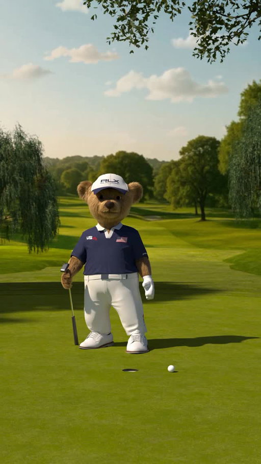 The #PoloBear tees up for the 2025 #RyderCup.

Our beloved #PoloRalphLauren icon makes his debut at Bethpage Black ahead of the historic tournament.

#PoloRLStyle