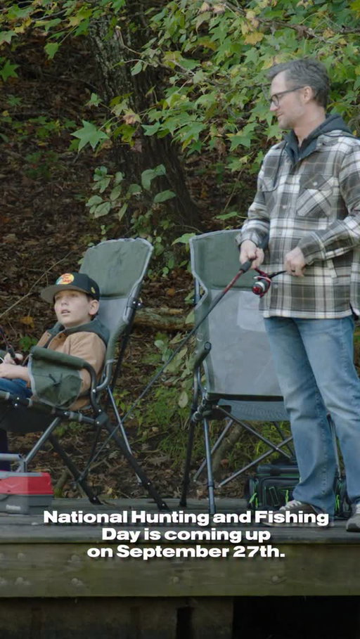 Join us as we pledge to be a #GuideToOutside in celebration of National Hunting and Fishing Day.