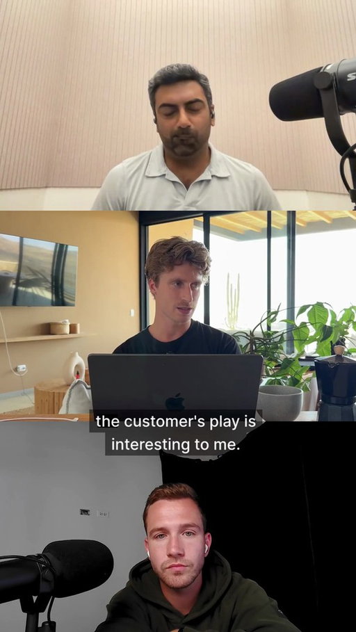 I think in SaaS, a lot of brands don't have the customer base because a sales call is required, just to understand the product.