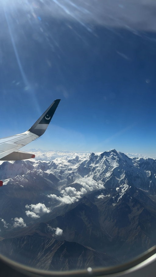 Almost touched the mountain with the wing 😵‍💫🤩

Don’t forget to follow @wiktoriawanders for more travel inspo 🫶

This flight from Islamabad to Skardu ✈️ is totally worth it! 🥹 It’s also the most beautiful flight you can take ❤️ Honestly, only the landing is a little scary (the plane has to do a U turn and carefully weave between the mountains, turning left and right not to hit them). But the whole journey is absolutely incredible! 🤩

I just wished it lasted longer than 1 hour… with only 20/30 minutes of those breathtaking scenic views.

This is definitely one of the main reasons why you should visit Pakistan 🇵🇰

Travelinspo | Travel | Solotravel | Backpacking | Travelvlog
