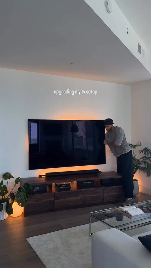 Upgrading my tv setup. What do you think?

Decided to switch over to a tv with less glare for the living room area and landed on the Samsung Frame Pro. So far it looks great, but I’ll definitely miss my Philips hue lights behind the tv.

#interiordesign #tvsetup #interiordecor #asmr #samsungframe #framepro #apartmentdecor #apartmenttherapy #newhome #philipshue