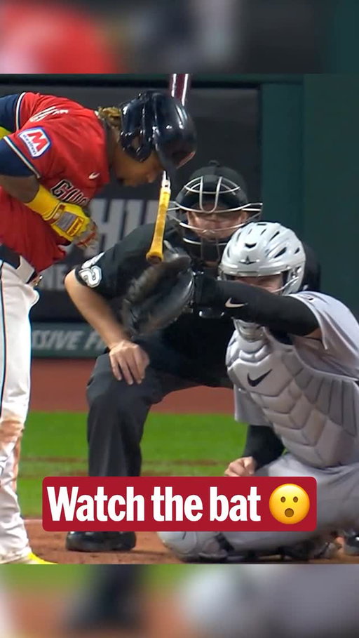Have you ever seen a baseball bat move like this? 😳