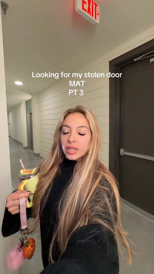 Looking for my stolen DOOR MAT pt 3.
TikTok- Michellepaaz #fyp #explore #houston #help #lostandfound