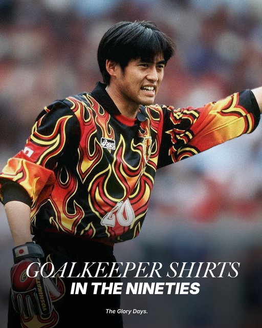 𝑮𝑶𝑨𝑳𝑲𝑬𝑬𝑷𝑬𝑹 𝑺𝑯𝑰𝑹𝑻𝑺 𝑰𝑵 𝑻𝑯𝑬 𝑵𝑰𝑵𝑬𝑻𝑰𝑬𝑺 🔥 

The Glory Days.

Unlike today’s often muted goalkeeper kits, the 90s were drenched in wild patterns. Think neon palettes, zig-zags, splatters and geometric chaos. Designers treated keepers like moving canvases.

Goalkeepers were the only players allowed to wear something so radically different. The kit itself was a badge of individuality, often more memorable than the outfield shirt.

We’ve just dropped some of our favourite goalkeeper shirts on the site | 🌍 Worldwide Shipping | Link in bio 👆🛒