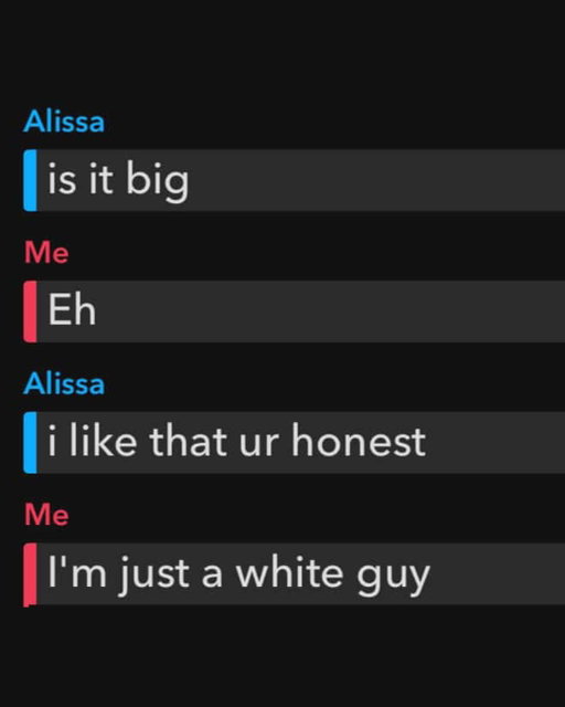 Just being upfront. Also, check out Group Chat. Link in bio.