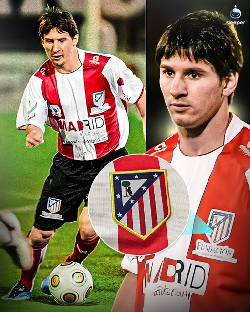 Lionel Messi made an appearance as an Atletico Madrid player?! 🤯🧐

Yes, kind of. These photos are 100% real and the story behind them is that in 2009, Messi played in a charity match in Rosario, Argentina called “Solidarity without Borders”.

The Argentine wore the Atlético shirt during the first half of the match and the purpose of the fixture was to help benefit underprivileged children from his home nation ❤️🇦🇷

#fcbarcelona #barca #lionelmessi #messi #football