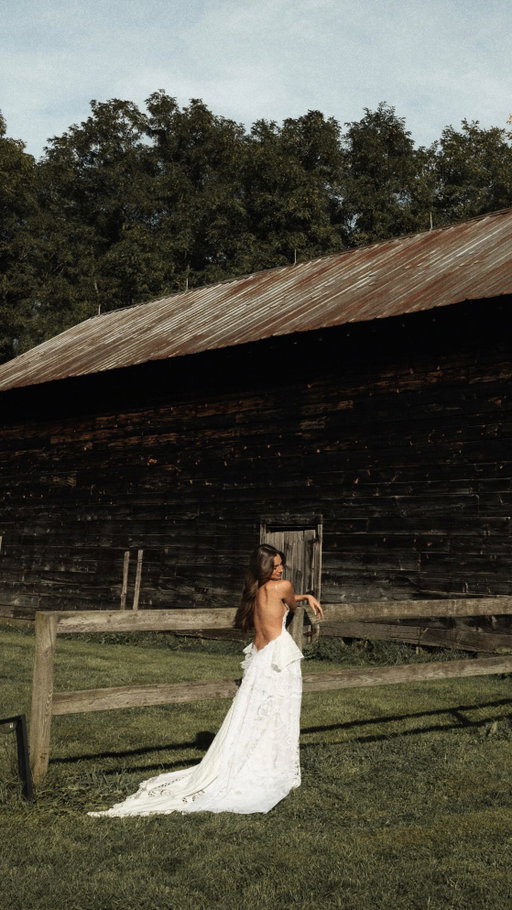 I've been a huge fan and friend of @kettelatelier for years (first wearing a piece to Coachella 24) and knew the second I got engaged that I wanted to create something special with Laura. 

This dress is a one of a kind design from upcycled vintage lace, doilies and tablecloths and was handmade in Mallorca 🤍 it's so special and was perfect for this 🥹