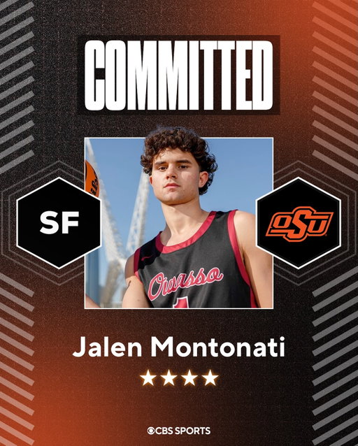 BREAKING: 4-star SF Jalen Montonati commits to Oklahoma State University

The No. 1 player in Oklahoma chose the Cowboys over many schools like BYU, Oklahoma and Kansas State.