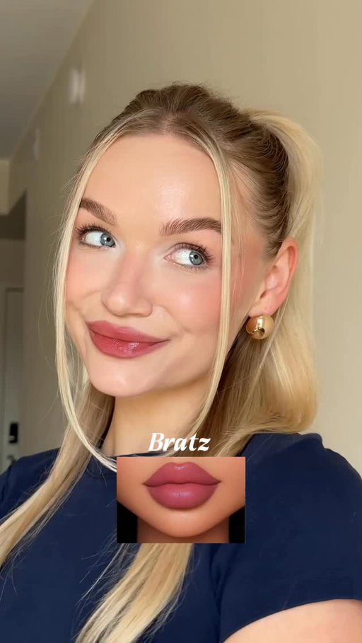 Bratz lips look💋💄. 
.
.
.
.
#bratzlips #lipinspo #makeuptutorial #lipsticklove #bratzmakeup #makeuplooks #makeupinspo #beautycreator #lipcombo #softmakeup #trendmakeup #ugccreator #contentcreator