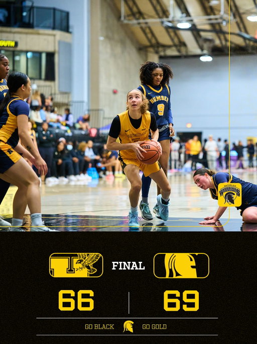 That’s a wrap on our school day game! @wloowbb put on a show! 🏀👏

Thanks to all of the schools, fans and student-athletes that came out to support! 

#GoBlackGoGold