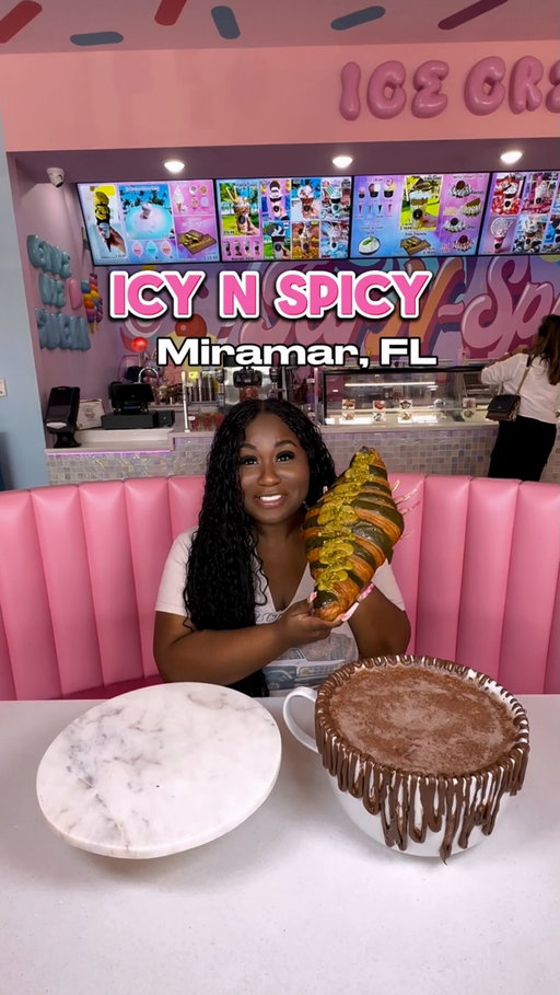 If you thought croissants couldn’t get any better… think again! I stopped by @icynspicymiami @icynspicy_miramar to try their brand-new menu items and WOW 😍

From gigantic pistachio-filled croissants to other creative pastry twists, every bite was pure happiness 💚 And don’t even get me started on their cappuccinos topped with the cutest pink foam ☕💖

This is your sign to grab a friend and head over to Icy-N-Spicy for a treat you won’t forget! Tag me when you go so I can see what you try ✨

👉 Follow me @_ashleydesires_ for more foodie finds & sweet adventures!
-
-
-

#IcyNSpicy #CroissantLovers #FoodieAdventures #SouthFloridaEats #BrowardEats #FoodieLife #FoodieReels #PastryHeaven #SouthFloridaFoodies