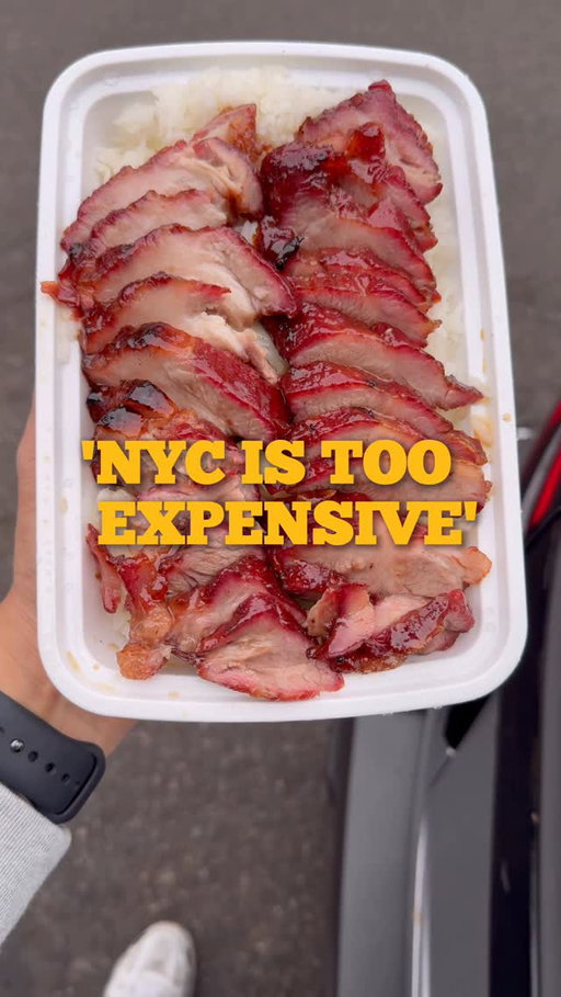 $10 roast pork over rice in Flushing, Queens!