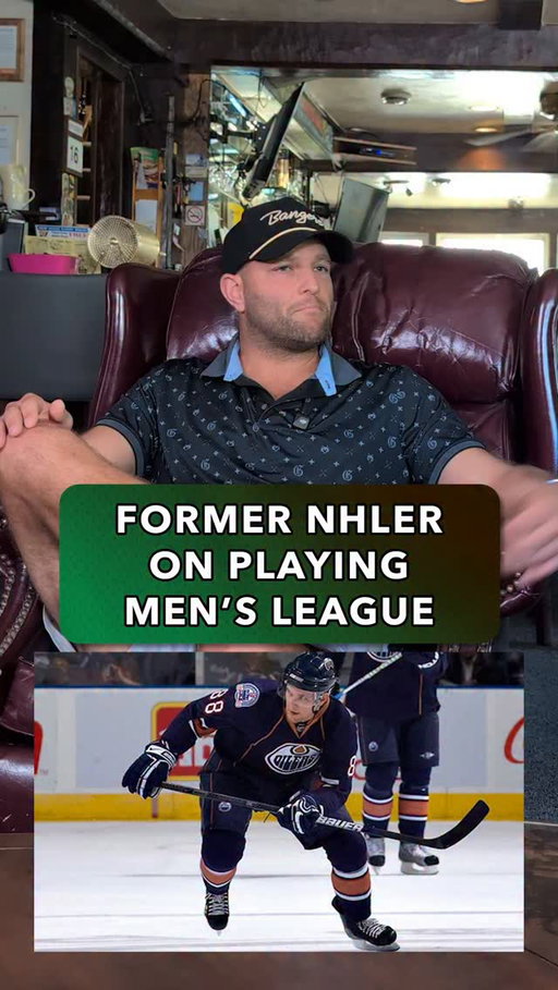 Rob Schremp shares what it's like to jump into a beer league after leaving pro hockey #nhl #hockey