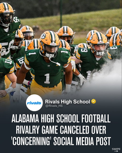 Pickens County (AL) announced it has canceled its upcoming varsity game with rival Gordo over a ‘concerning’ social media post.