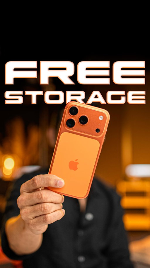 What an #iPhone hack! FREE STORAGE was always available in your photos app!