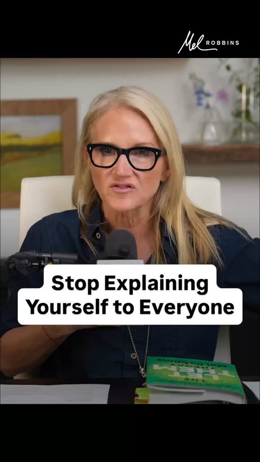 Stop wasting your life trying to get everyone to understand your choices.

Let Them misunderstand you.
Let Them think you’re wrong.
Let Them think it’s embarrassing.

Your decisions aren’t supposed to make sense to anyone but YOU.

So save your energy for living your life, not defending it.

In today’s new episode of The Mel Robbins Podcast, I’m breaking down how The Let Them Theory frees you from other people’s opinions so you can finally take your power back 💚

Listen now! 🎧 “Let Them: How to Take Back Your Peace and Power”

Watch the full episode now on YouTube—search ‘The Mel Robbins Podcast Let Them”