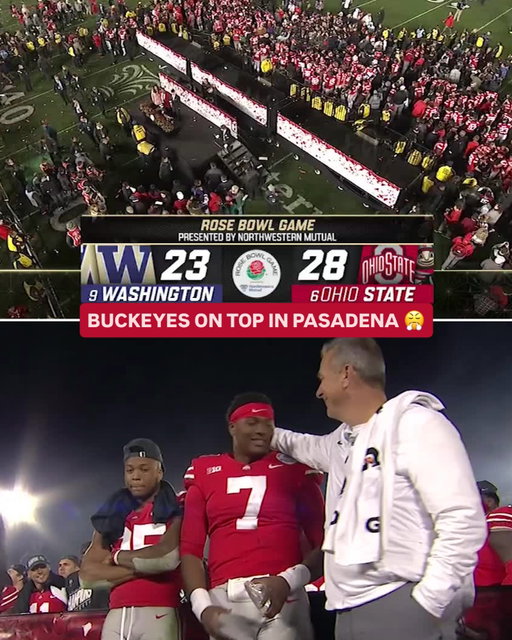 The last time Ohio State and Washington met, in the 2019 Rose Bowl Game, the late Dwayne Haskins Jr. led the Buckeyes to victory 🫶