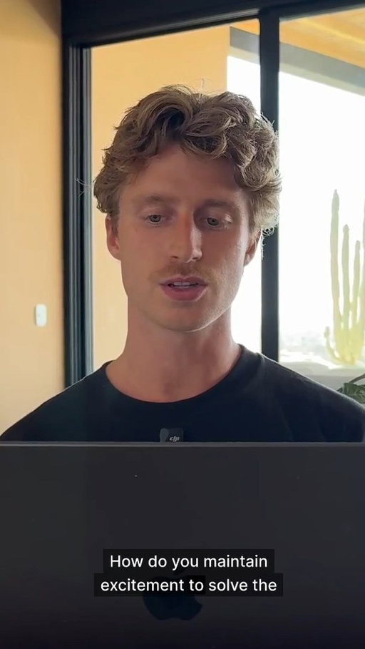 How do you maintain excitement to solve the problem that they got your tool to solve when they're actually using the product?