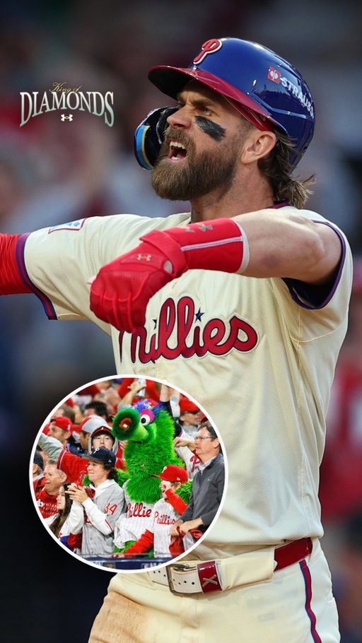 In Philly, it’s simple—play hard, play well, and win. Bryce Harper knows the deal. This city doesn’t do excuses.⁠
⁠
Link in bio for the full episode of @UnderArmour’s King of Diamonds.