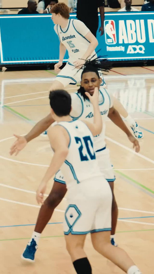 👌 @IMGABasketball was CLICKING today!

@omeregeziyaettin with the triple from @jermaljonesjr’s assist!

#NBAAcademy #NBAinAbuDhabi
