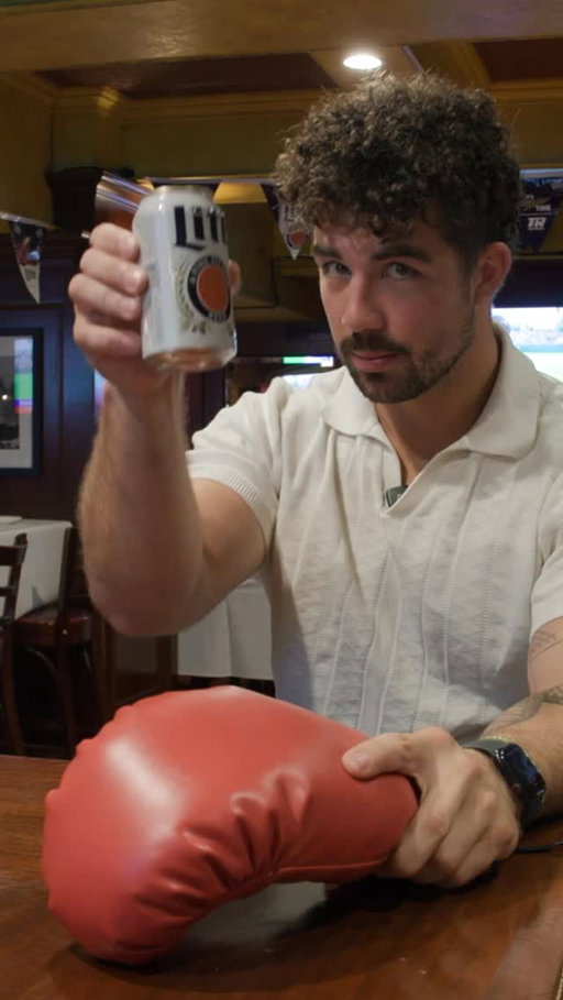 Raising gloves and beers to the stories that make legends this Hispanic Heritage Month. Featuring @toprank fighter @theerichardtorrez
