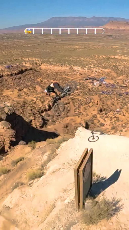 the sketchiest moments of Red Bull Rampage? 🫣🔥
We’re counting the days until we’re back in the desert - October 16 & 18.

Women’s comp – October 16
Men’s comp – October 18
Catch it LIVE on Red Bull TV 💪

#freeride #mtb #mountainbike #bikelife