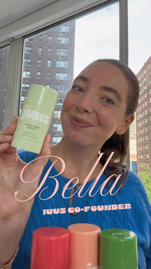 To all the girlies who have tried us & love us, THANK YOU! And to all the others… what are you waiting for? This juus is worth the squeeze 😉🩷 XO, Bella

#deodorant #aluminumfree #fruit #newbrand #selfcare #cofounder