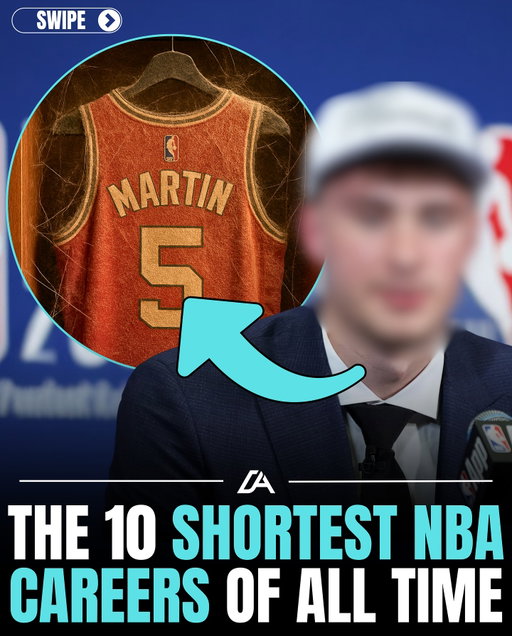 Some play for 20 years… others never make it. These guys got the shortest glimpse of the league and never touched the court again

Follow @idailyathlete for more 🏀🏈