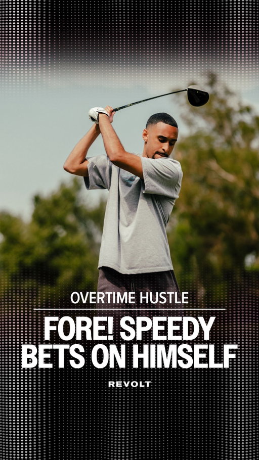 Bets are up on the fairway. ⛳️💰

On the latest #OvertimeHustle, @SpeedyMorman is back on the course with golf champ @TroyCMullins and @ReneeMontgomery, feeling more confident and ready to put some $$ on his swing 🏌🏽

Watch NOW on REVOLT’s YouTube & App 📲💻 Presented by @Ally.
