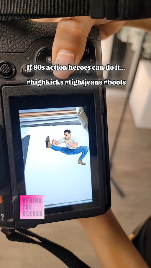A sneak peek from today's magazine shoot with one of my favorite humans @merry_pix 

Paying respect to the 80s greats like
@jcvd @officialslystallone @schwarzenegger @jackiechan 

#behindthescenes🎬 #photoshooting📷 #actorslife🎬 #ActorsOfInstagram #setlife🎥 #filmsetlife #magazineshoot #actionheroes