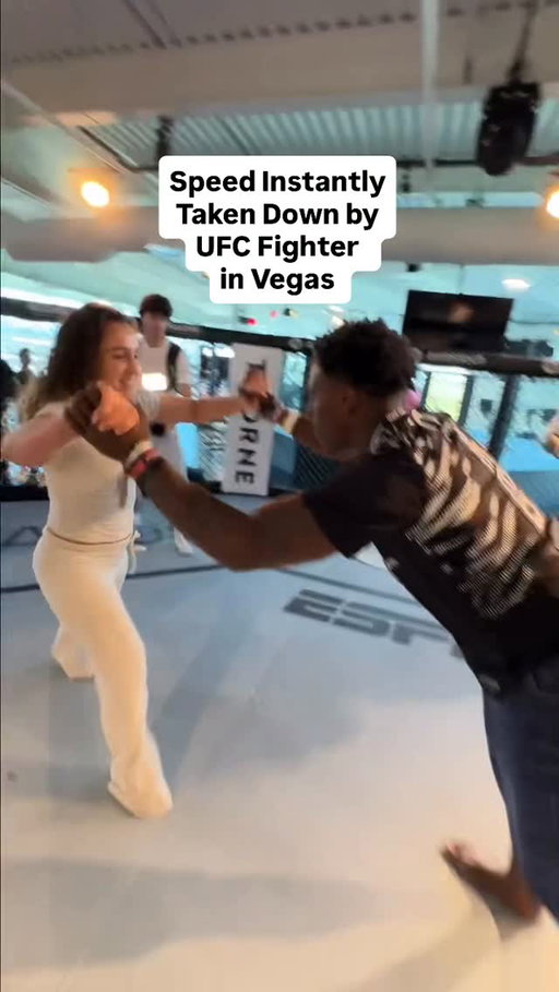 Bro lasted 10 seconds @ishowspeed @lilmonsterdemo @caioborralho @ufc