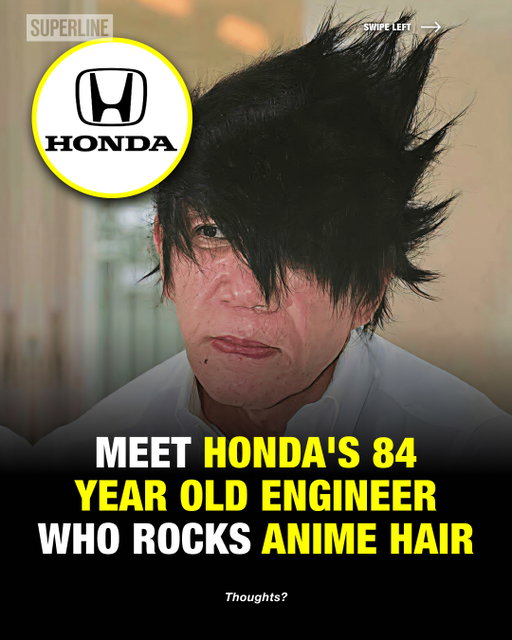 84 years young and still a legend 💪⁠
⁠
Shotaro Odate, Honda’s Chief Engineer, is in incredible shape at 84—and his signature hairstyle only adds to his iconic presence. He’s rocked a look reminiscent of Sasuke from Naruto for most of his life. But Odate’s influence goes far beyond style—he played a key role in advancing vehicle safety, pioneering seatbelts with an electric system that adjusts tension based on crash impact and dynamics. No matter how you put it, Shotaro is a true legend with the look to prove it.⁠
⁠
via @modernnotoriety @complexstyle