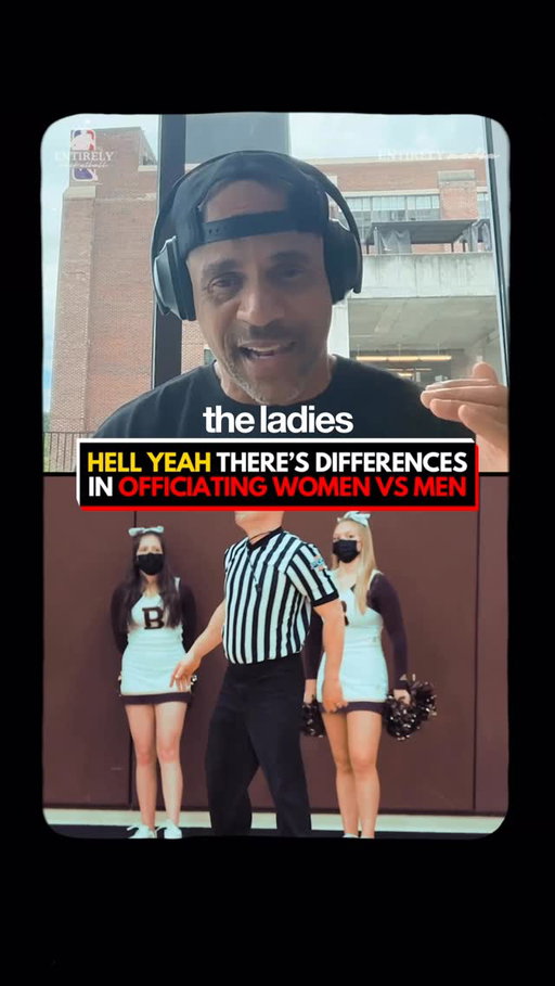 Ref Rob on how hard it is officiating the WNBA and women’s basketball vs the men 👀

#nba #entirelynba #wnba #nbabasketball #basketball #fyp #hoopers #ballislife #podcast #viral #womensbasketball #hoops #bball 

👥: @official.refrob x @chris_luchey x @darioooon x @aaron_miller20 x @kmurph_22