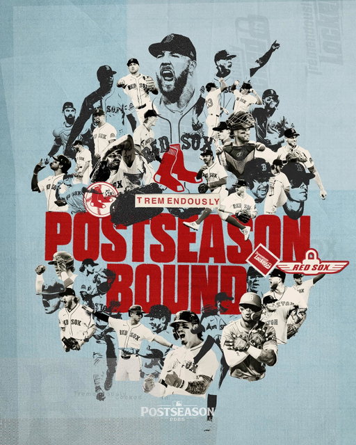 YOUR BOSTON RED SOX ARE POSTSEASON BOUND!