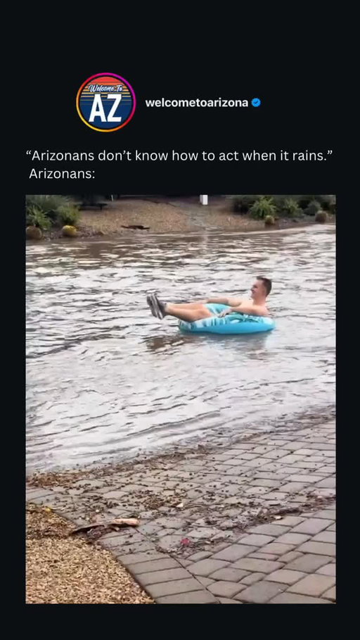 Phoenix just had its wettest day since 2018! 🌧️ Who else got caught in the storm today? ⚡️

Credits: Sydney Johnson 

#ArizonaMonsoon #ArizonaWeather #AZStorms #2025