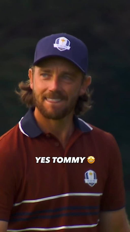 Tommy wins the second hole in style 💯
#TeamEurope | #OurTimeOurPlace