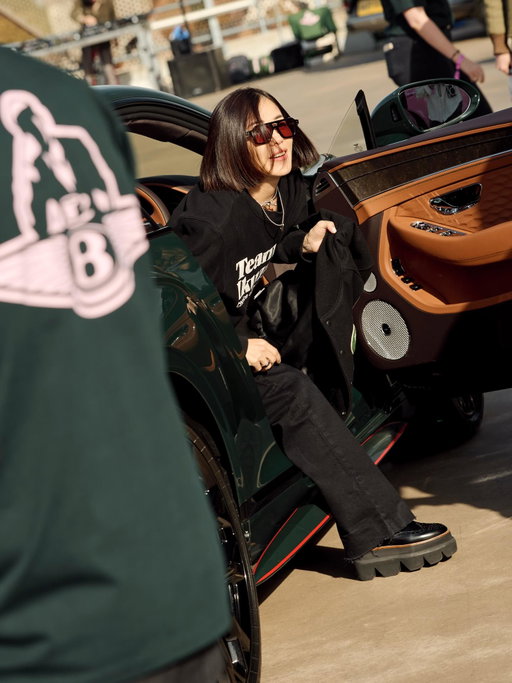 This is cars and coffee taken to the next level. Bentley owners and fans join a weekend meet, their fellowship fuelled by Joe & The Juice. 

Bentley’s Mulliner craftspeople have engineered the custom installation of a La Marzocco espresso machine that emerges from a signature pink and green Bentayga. Joe and the Juice’s craft juicers pull the shots. 

Cultures intersect and cross-pollinate. Owners brought Bentleys; from an upgraded 1927 4 1/2 tourer, via the late-20th century V8 Turbo era, to the modern Continental family. Lining up alongside; a highly inclusive and eclectic blend of classic cars of other makes, and bikes too. 

Bentley brand ambassador Mai Izukawa spices the mix. The venue is Duke of London, a car hub that shares the values and vibe. 

Two communities, united in love of craft, where details matter intensely. Extraordinary. 

Bentayga Extended Wheelbase (V8) WLTP drive cycle: fuel consumption, mpg (l/100km) – Combined 21.7 (13). Combined CO₂ emissions – 296 g/km. CO₂ class – G.

#bentleystories