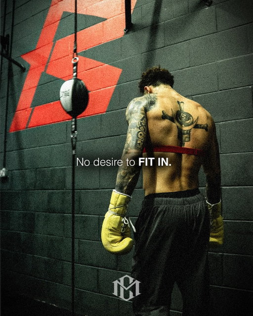 No desire to fit in. New drop October 9th!
-
-
-

#boxing #boxeo #boxingbrand #boxingmotivation #boxingnews #boxingchampion #boxinglifestyle #boxinglife #boxinghype #boxingworkout #boxingtraining #boxingfan
#championmindset