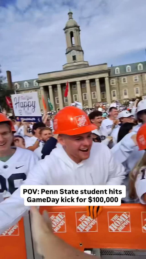 Penn State students are different 🥳😤 

#gameday #pennstate #espn #collegegameday #pennstatefootball