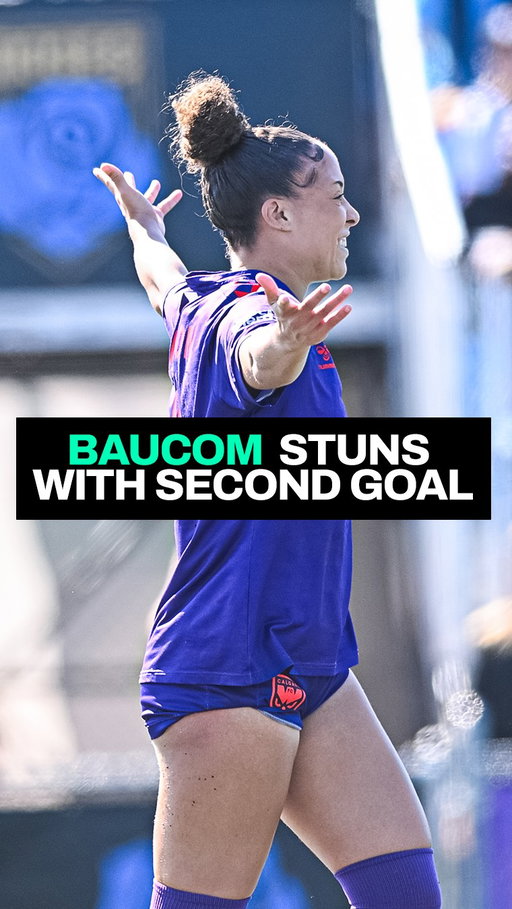 Jorian Baucom stuns with second goal for Calgary 🦉