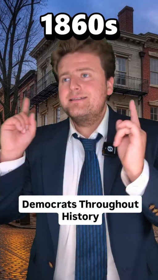 Democrats Throughout History 🇺🇸

#comedy #funny #democrats #history #reels