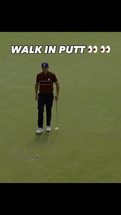 This Justin Rose walk in putt gets earlier and earlier every time we see it 👀😜

#TeamEurope | #RyderCup
