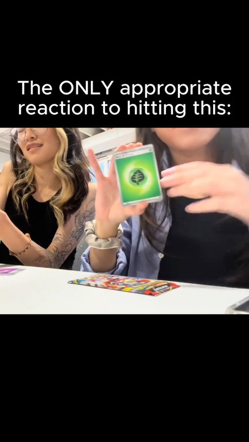 This is gold 😭 #pokemon #pokemoncards #megaevolution