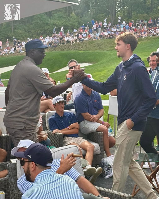 MJ 🤝 Coop. Epic link up at the Ryder Cup ⛳️

#MFFL