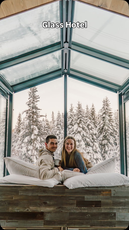 sleeping under the northern lights is one for the bucket list🌌

send this to the person you want to stay in a glass hotel & see the northern lights with!!