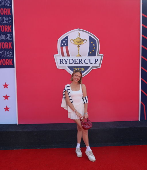 my first ryder cup!! 🏆 never seen crowds get this heated 👀 whats your take on f bombs between fans & players? 😳@celsiusofficial #celsiusbrandpartner