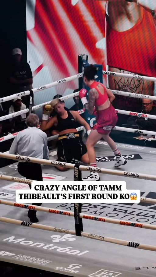 Crazy angle of Jake Paul & MVP’s first round KO by @tammthibeault 😱

Main Card LIVE ON DAZN⚔️

——-
Saturday, September 27
Théâtre St-Denis - Montreal, CAN
LIVE on @daznboxing
#Prospects15