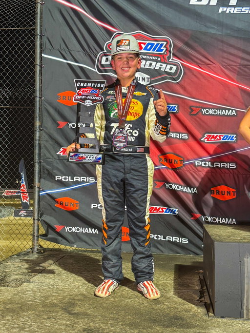 We Did It @ryanbeatmotorsports 🏆 Champion has a nice ring to it! Brought home P2 in the race tonight, which secured us the championship. Thank you to my team who has put in hard work all season to bring the best truck possible, thank you to my sponsors and thank you to my fans for believing in me. Officially a @champoffroad Pro Spec Champ!! 

@bassproshops @bilsteinus @tufcoflooring @tremrrwheels @toyotires @teamchevy @k1racegear @glenhelenraceway