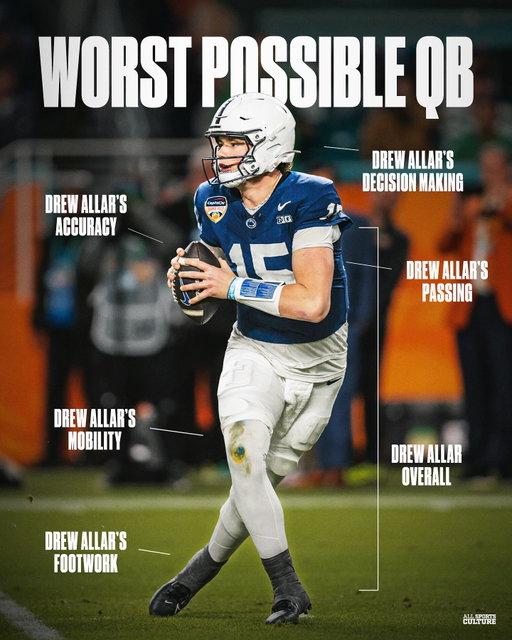 No. 1 pick in the draft James Franklin is NOT like that