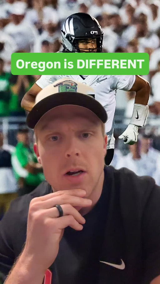 Dante Moore has a screw loose. Looked like he was out for a Tuesday practice and not the most intense environment in college football.

Oregon is wired like a psychopath.